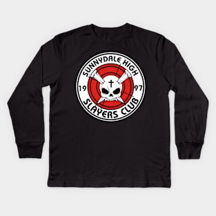 Sunnydale High Slayers Club Kids Long Sleeve T-Shirt